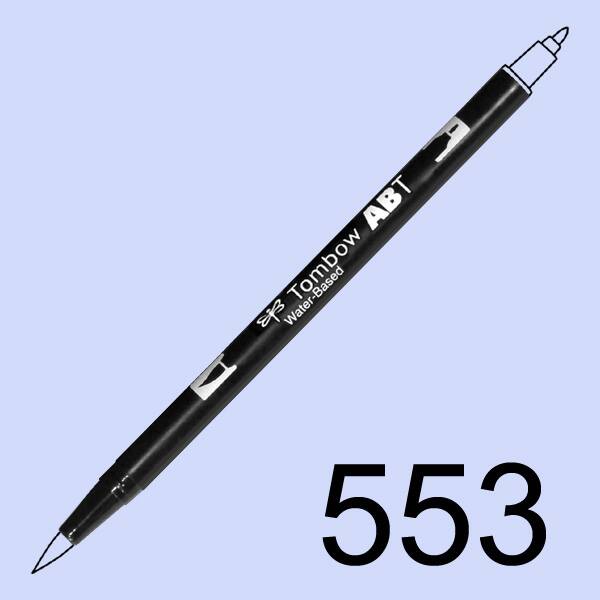 Akvarelový fix Tombow ABT Dual Brush - modrá