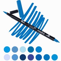 Akvarelový fix Tombow ABT Dual Brush - modrá