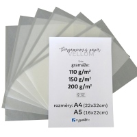 Pergamenový papír/vellum 