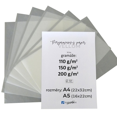 Pergamenový papír/vellum 