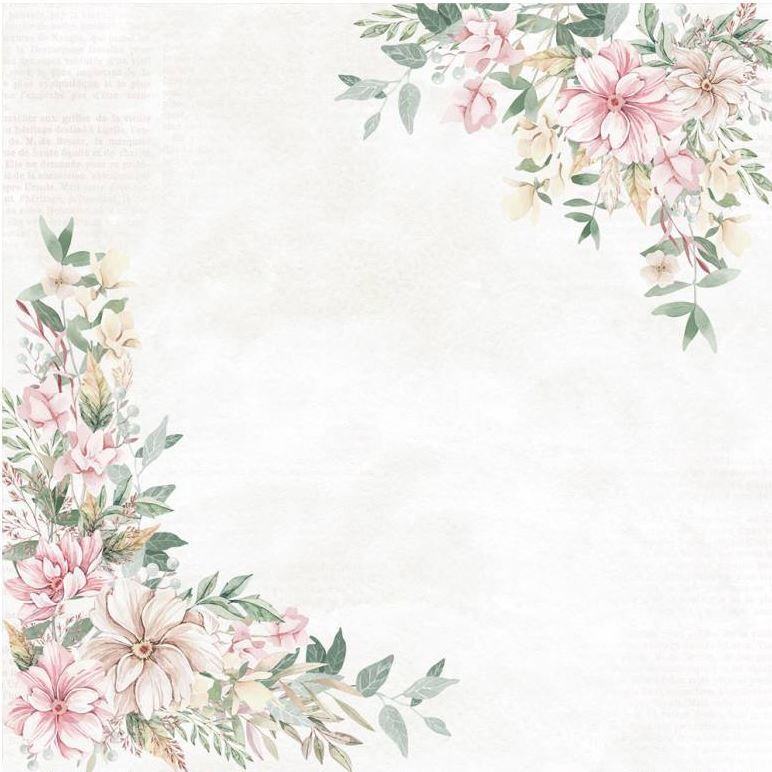 Sada scrapbookových oboustranně potištěných papírů P13 12x12" Let your creativity bloom - sada 12 listů