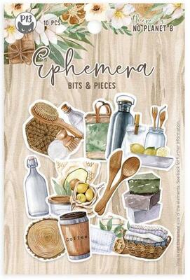 Papírové výseky P13 - There is no Planet B - sada 12 ks