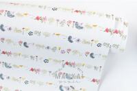 Designový balicí papír MANKAI A2 - japonská zahrada - 1 arch