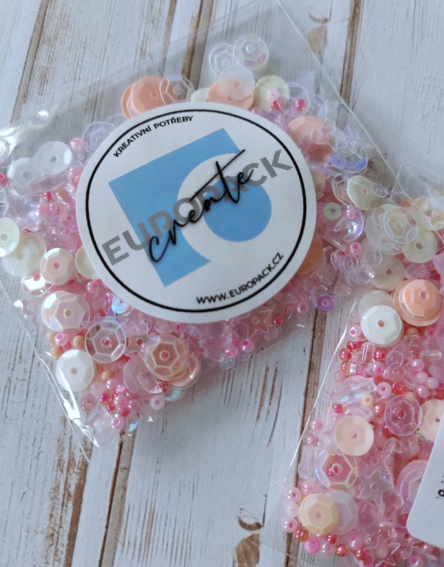 Flitry a glitry, sada růžová