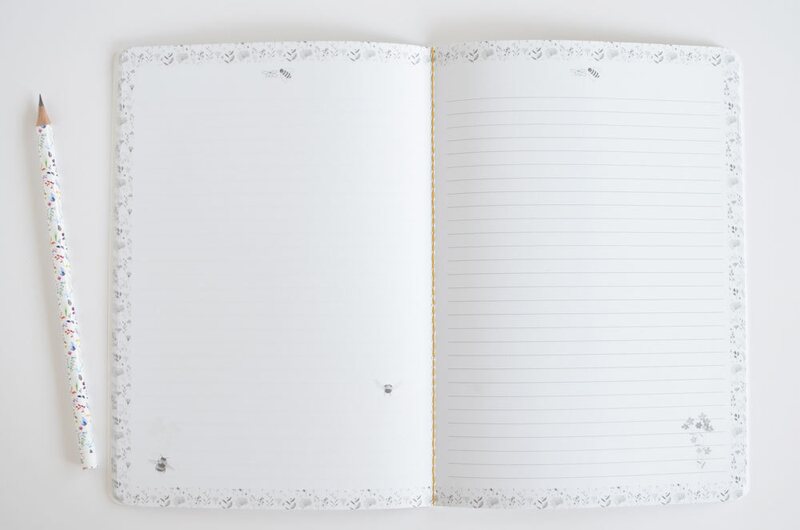 Designový sešit MANKAI A5 Včely