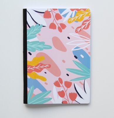 Designový sešit LEPIKARO A5 Floral - 1 ks