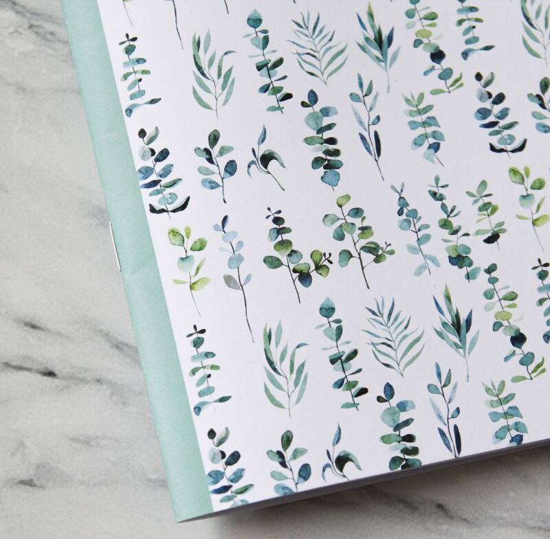 Designový sešit LEPIKARO A5 Eukalyptus - 1 ks