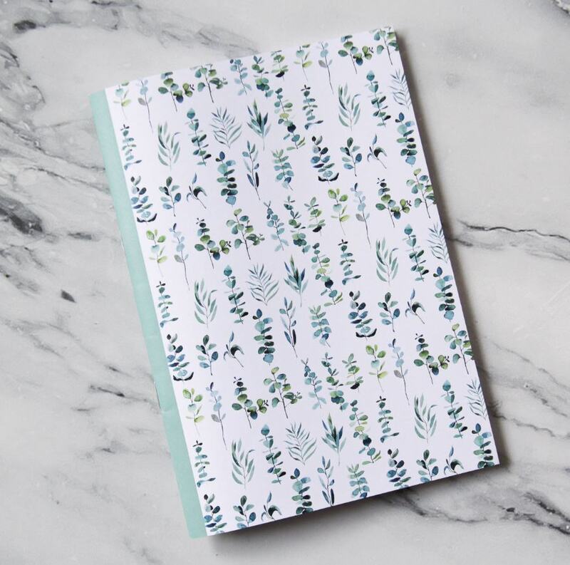 Designový sešit LEPIKARO A5 Eukalyptus - 1 ks