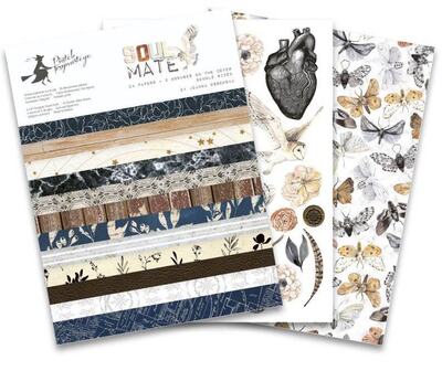 Sada scrapbookových oboustranně potištěných papírů P13 6x8" Soulmate - sada 24 listů