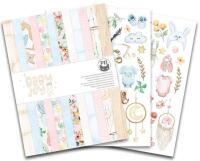 Sada scrapbookových oboustranně potištěných papírů P13 6x8" Baby Joy - sada 24 listů