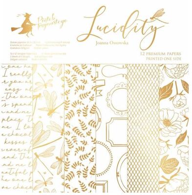 Sada scrapbookových oboustranně potištěných papírů P13 12x12" Lucidity - sada 12 listů
