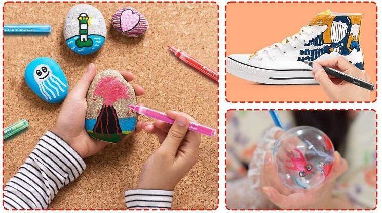 Akrylové popisovače OHUHU - sada 40 ks