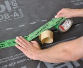 Parotěsná páska PE ALFA FLEX - lepení podstřešní fólie