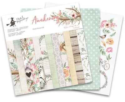 Sada scrapbookových oboustranně potištěných papírů P13 12x12" Awakening - sada 12 listů