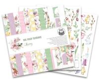 Sada scrapbookových oboustranně potištěných papírů P13 12x12" The Four Seasons - Spring - sada 12 listů