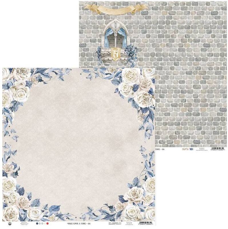 Sada scrapbookových oboustranně potištěných papírů P13 12x12" Once Upon a Time - sada 12 listů