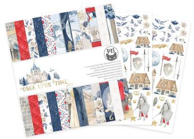Sada scrapbookových oboustranně potištěných papírů P13 12x12" Once Upon a Time - sada 12 listů