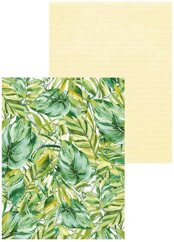 Sada scrapbookových oboustranně potištěných papírů P13 6x8" Sunshine - sada 24 listů