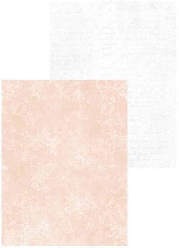 Sada scrapbookových oboustranně potištěných papírů P13 6x8" Truly Yours - sada 24 listů