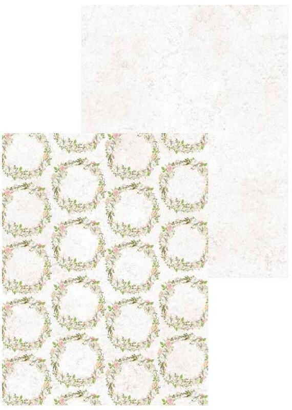 Sada scrapbookových oboustranně potištěných papírů P13 6x8" Truly Yours - sada 24 listů