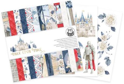 Sada scrapbookových oboustranně potištěných papírů P13 6x6" Once Upon a Time - sada 24 listů