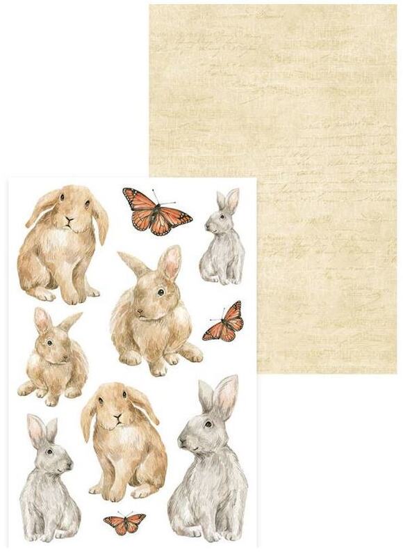 Mini kreativní sada P13 6x4" - zvířata - sada 24 listů