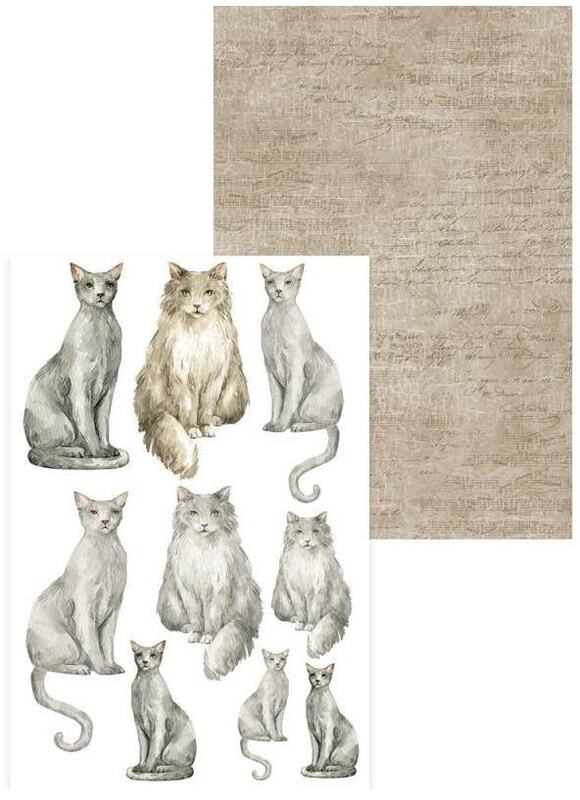 Mini kreativní sada P13 6x4" - zvířata - sada 24 listů