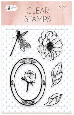 Silikonová razítka P13 - Lucidity - sada 6 ks