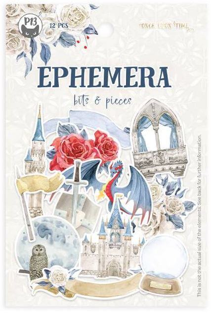 Papírové výseky P13 - Once Upon a Time - sada 12 ks