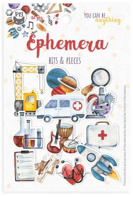 Papírové výseky P13 - You can be - sada 12 ks