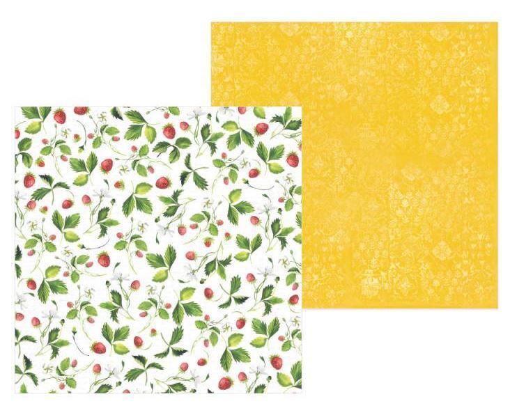 Sada scrapbookových oboustranně potištěných papírů P13 6x6" The Four Seasons - Summer - sada 24 listů