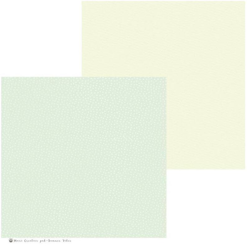 Sada scrapbookových oboustranně potištěných papírů P13 12x12" MCP Summer vibes - sada 12 listů