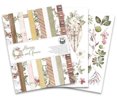 Sada scrapbookových oboustranně potištěných papírů P13 6x8" Always and Forever - sada 24 listů Sada scrapbookových oboustranně potištěných papírů P13 6x8" Always and Forever - sada 24 listů
