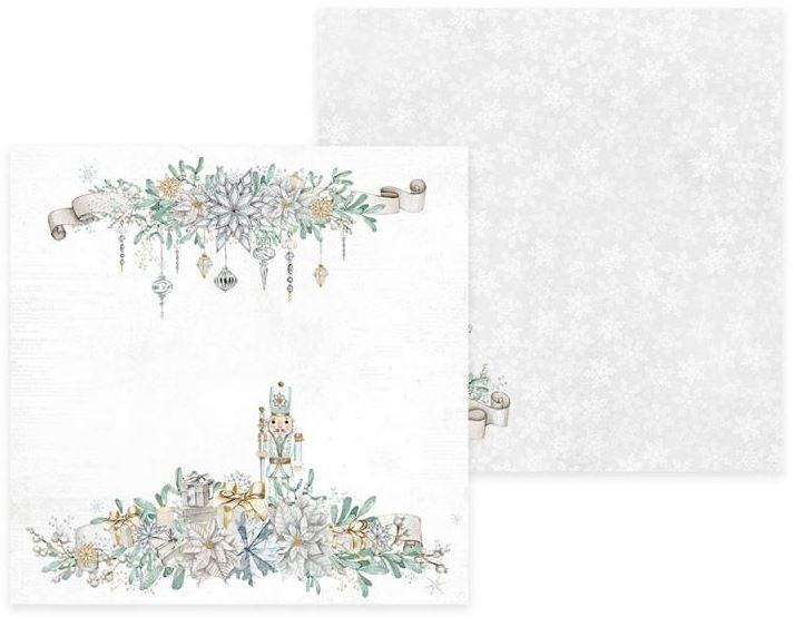 Sada scrapbookových oboustranně potištěných papírů P13 6x6" Christmas Charm - sada 24 listů
