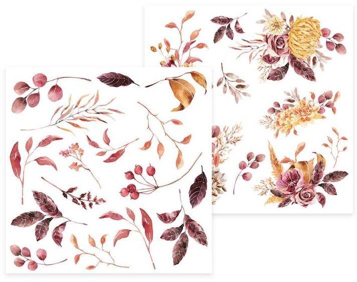 Sada scrapbookových oboustranně potištěných papírů P13 6x6" Hello Autumn - sada 24 listů