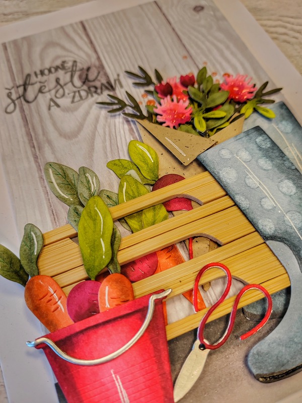 Přání ruční výroba - Pro zahradníka