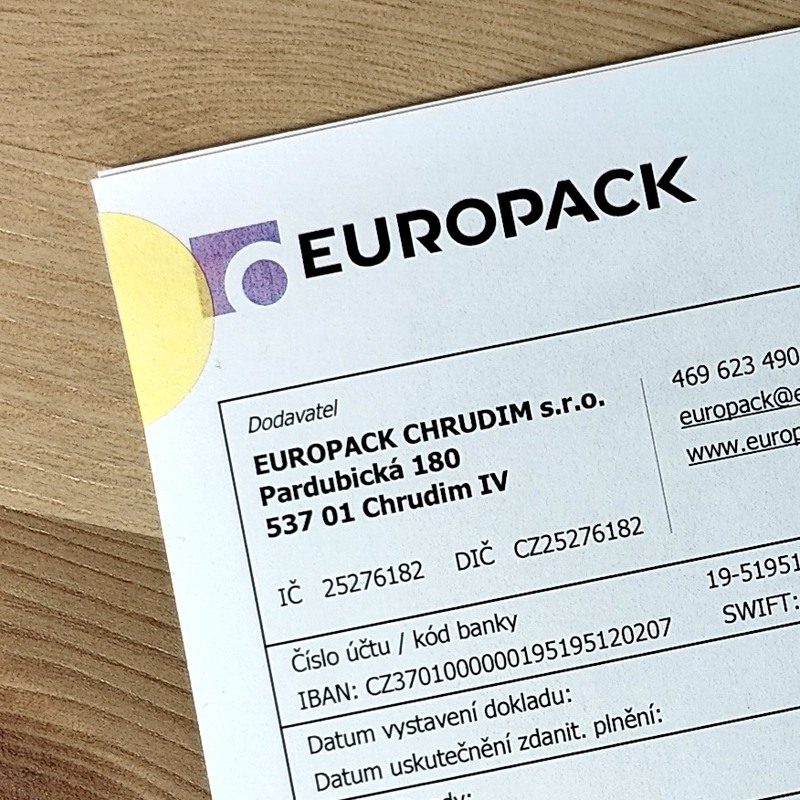 Samolepicí papírová kolečka 