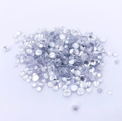 Perličky MODA SCRAP - Semi Pearls stříbrné matné - balení 5 g Perličky MODA SCRAP - Semi Pearls stříbrné matné - balení 5 g