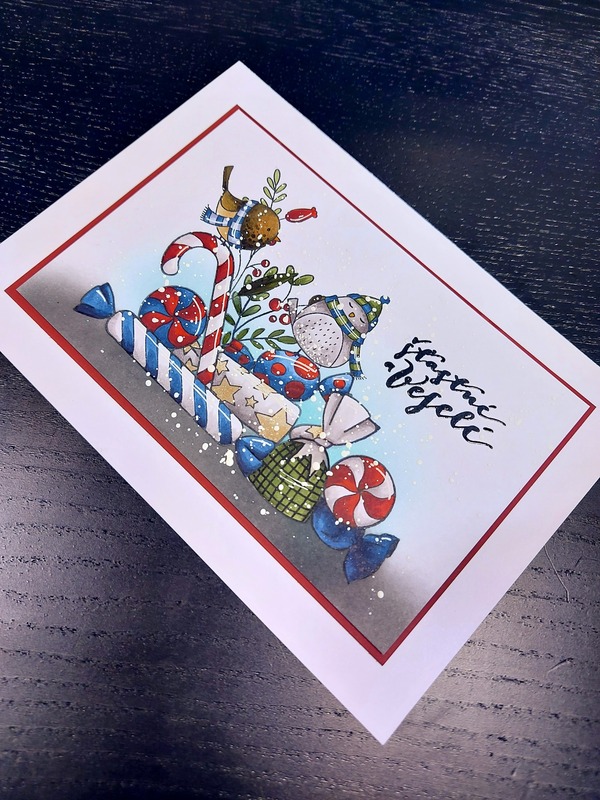 Silikonová razítka MODA SCRAP - bonbóny - sada 12 ks