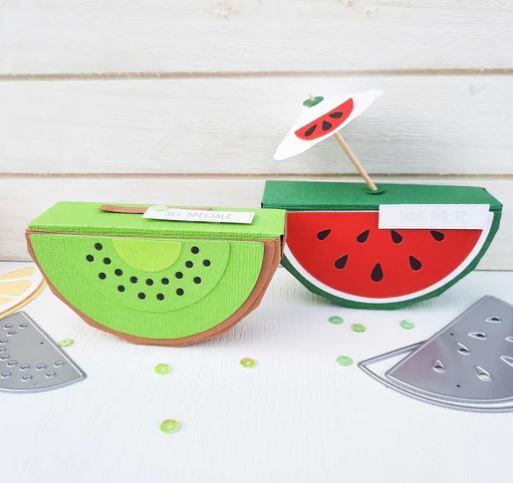 Vyřezávací šablony MODA SCRAP - ovoce - sada 12 ks