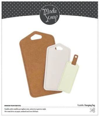 Vyřezávací šablony MODA SCRAP - visačky - sada 4 ks Vyřezávací šablony MODA SCRAP - visačky - sada 4 ks