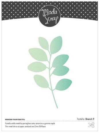 Vyřezávací šablony MODA SCRAP - větvička - 1 ks