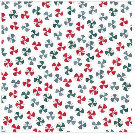 Sada papírů MODA SCRAP 6x6" - Sweet Christmas - sada 12 listů