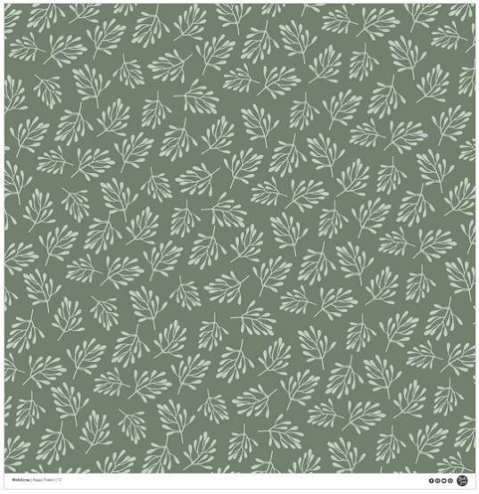 Sada papírů MODA SCRAP 12x12" - Happy flowers - sada 12 listů