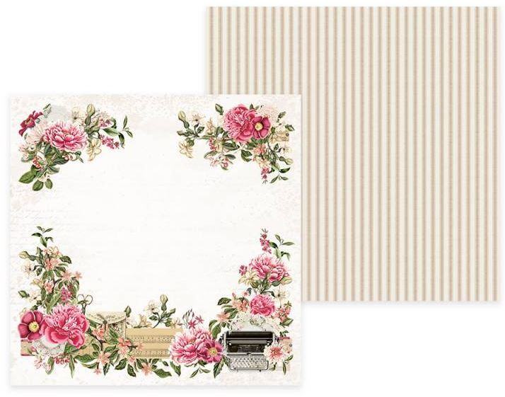 Sada scrapbookových oboustranně potištěných papírů P13 6x6" - Dear Love - sada 24 listů