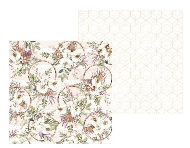 Sada scrapbookových oboustranně potištěných papírů P13 6x6" - Always and Forever - sada 24 listů