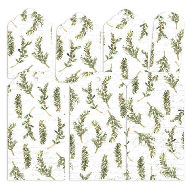 Dekorativní visačky P13 - Cosy Winter B