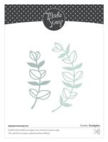 Vyřezávací šablony MODA SCRAP - Eukalyptus - sada 2 ks