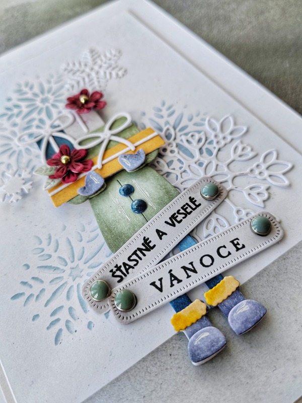 Přání ruční výroba - Ježíšek