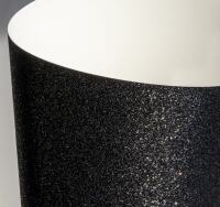 Třpytivý papír A4 210g - černý